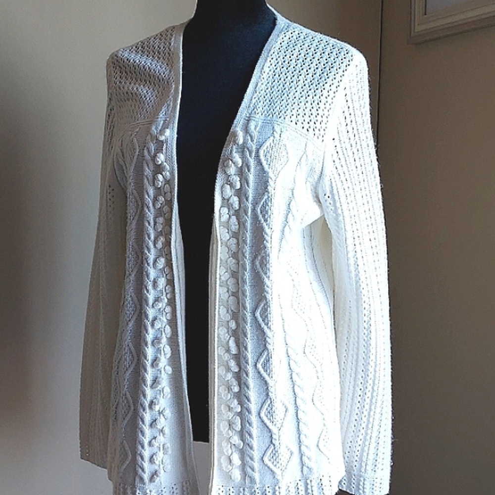 HAMSHIRE STUDIO (LUXELON) LG. KNIT SWEATER